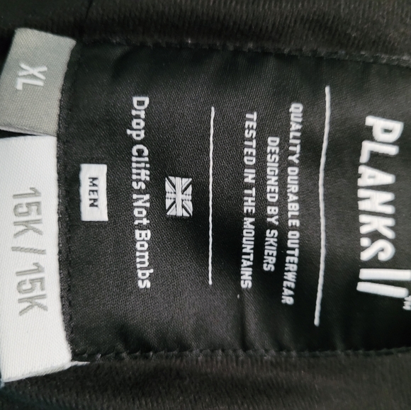 Planks Good Times Insulated Men's Ski Pants - Picture 3 of 3
